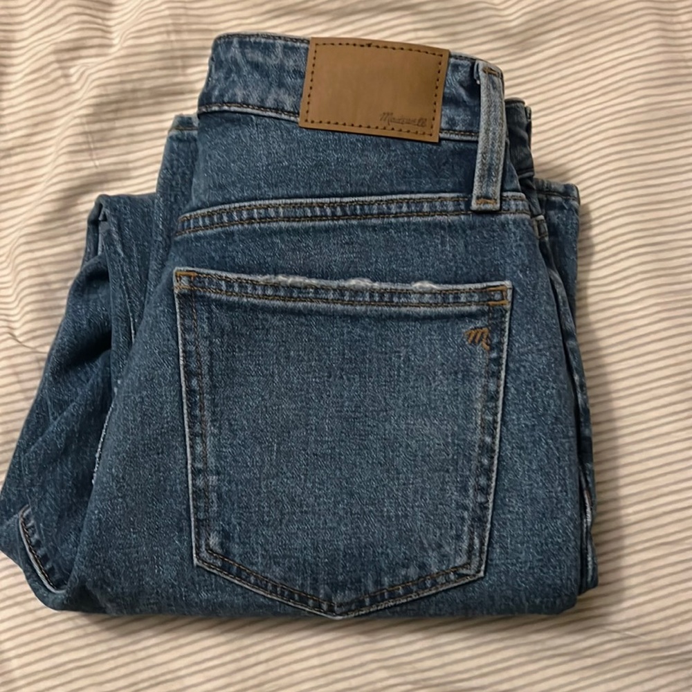 NWT madewell curvy perfect vintage straight jeans